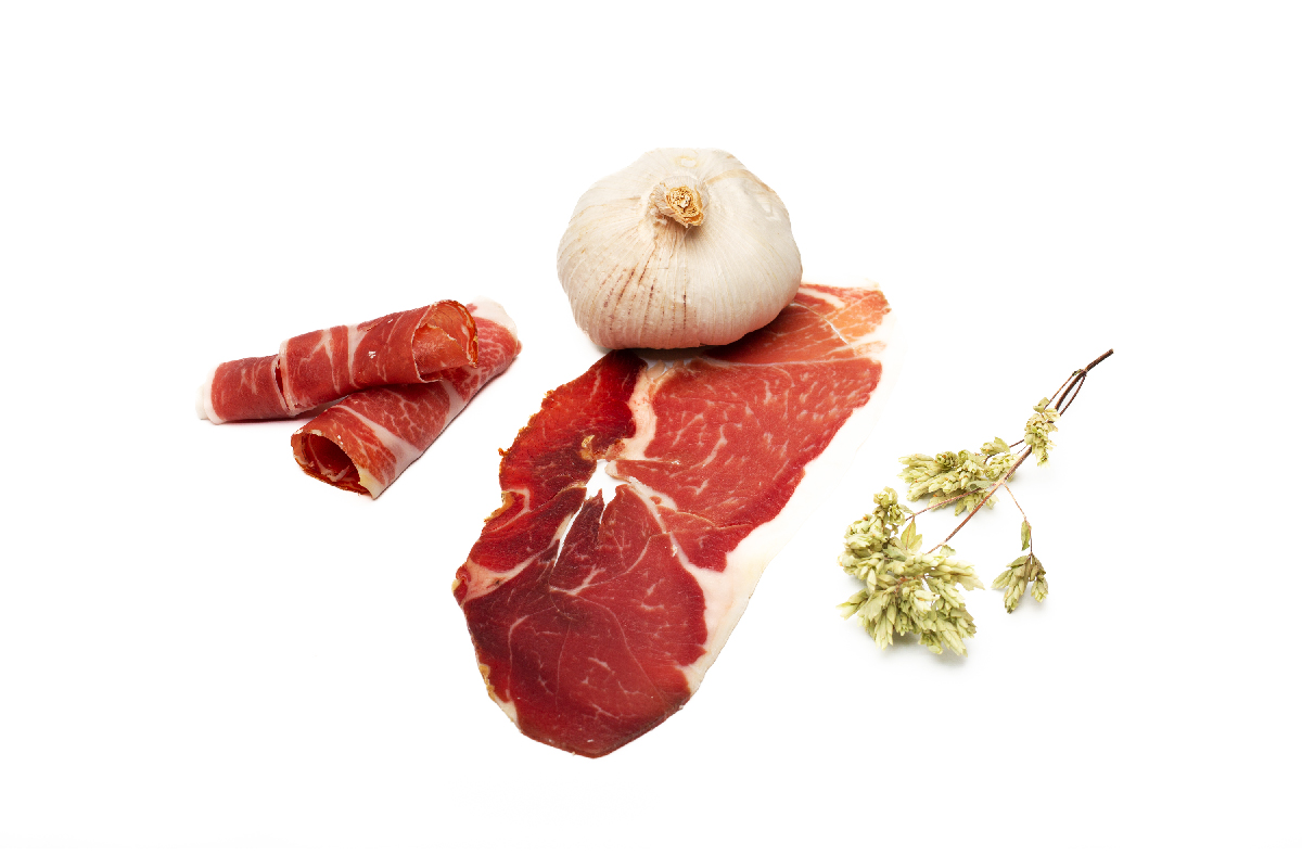 Sobre 150 gr JAMÓN DE BELLOTA IBÉRICO 75% RAZA IBÉRICA
